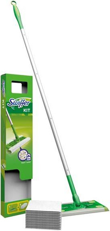Swiffer Mop Zestaw + 8 Ściereczek