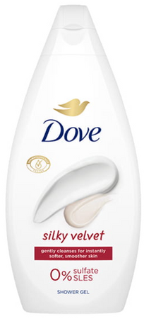 Dove Silky Velvet Żel pod Prysznic 450 ml