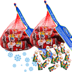 Only Mikołaje z Czekolady Mlecznej Świąteczne Bożonarodzeniowe 2x85 g