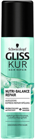 Gliss Kur Nutri-Balance Repair Ekspresowa Odżywka 200 ml DE