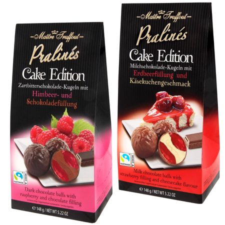 MaitreTruffout Pralinen Cake Edition Pralinki Mleczno-Karmelowe 148 g