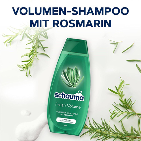Schauma Volume mit Rosmarin Szampon do Włosów 400 ml