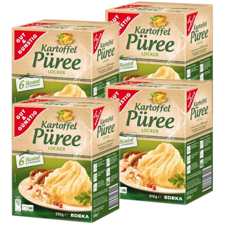 G&G Puree Ziemniaczane 4 x 18 porcji