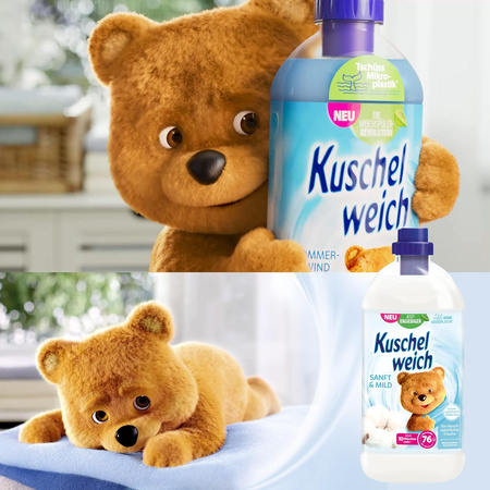 Kuschelweich Sanft & Mild Płyn do Płukania 2 l DE
