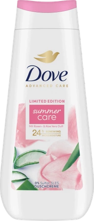 Dove Summer Care mit Rosen- & Aloe Vera Żel pod Prysznic 225 ml