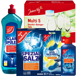 G&G zestaw środków do zmywarki 5 sztuk