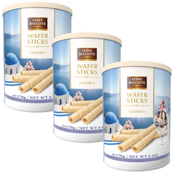 Feiny Biscuits Rurki Waflowe 3x170 g