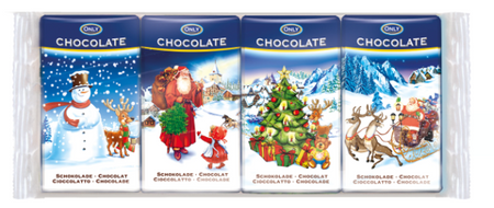 Only Mleczne Czekoladki Świąteczne Bożonarodzeniowe 4x15g