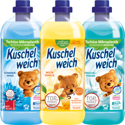 Kuschelweich Zestaw Płynów do Płukania 3x1l