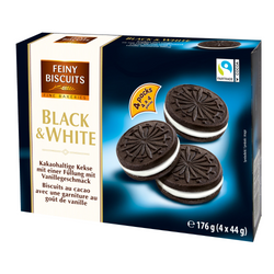 Feiny Biscuits Black&White Ciastka 176 g