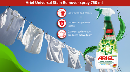 Ariel Diamont Bright Weisses & Farben Odplamiacz 750 ml