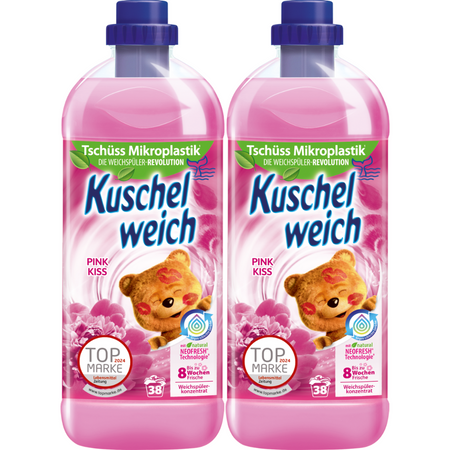 Kuschelweich Pink Kiss Płyn do Płukania 2x1 l