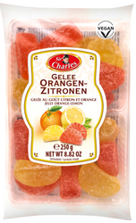 SirCharles Galaretki w Cukrze Cytrynowo-Pomarańczowe 250 g