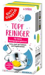 G&G Gąbki do Naczyń Żółte 6 szt.