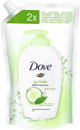 Dove Cucumber&Green Tea Mydło w Płynie Worek 500 ml