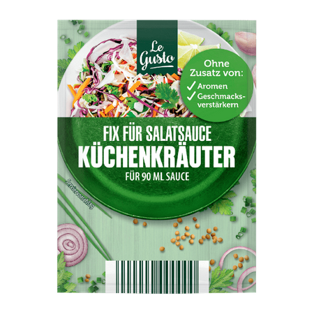 Le Gusto Küchenkräuter Zioła Kuchenne 5 x 8 g
