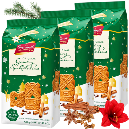 Coppenrath Spekulatius - Ciastka Korzenne 3 x  600 g
