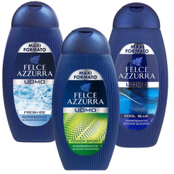 Felce Azzurra Zestaw Męskich Żeli pod Prysznic 3x 400 ml