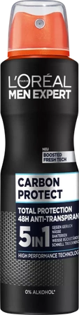 L'Oreal Carbon Protect 5 in 1 Antitranspirant Spray 150 ml