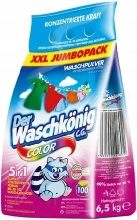 Der Waschkonig Kolor Proszek do Prania 6,5 kg DE