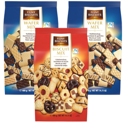 Feiny Biscuits Wafer Biscuit Mix Mieszanka Ciastek i Wafli 3x400 g