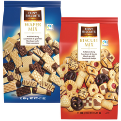 Feiny Biscuits Wafer Biscuit Mix Mieszanka Ciastek i Wafli 2x400 g