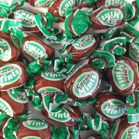 Woogie Cukierki Miętowe z Nadzieniem Kakaowym 150 g