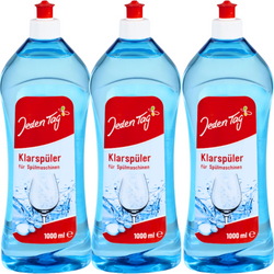 Jeden Tag Płyn Nabłyszczający do Zmywarki 3x1l