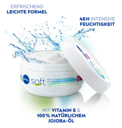 Nivea Soft Krem Nawilżający 200 ml