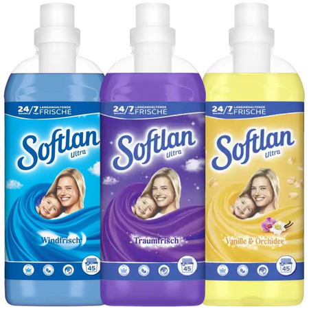 Softlan Windfrish 3 D Płyn do Płukania 45 prań