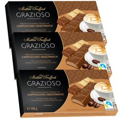 MaitreTruffout Grazioso Czekoladki z Nadzieniem Cappuccino 100 g