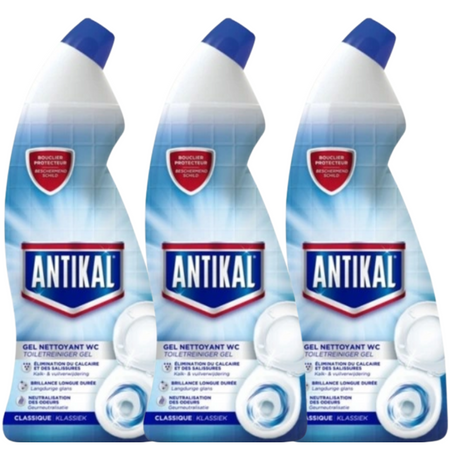 Antikal Żel do WC 3x750 ml