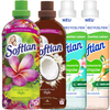 Softlan Paradise, Kokos, Orange, Jaśmin 4 x 650 ml
