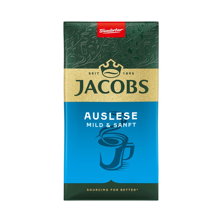 Jacobs Auslese Mild & Gentle Kawa Mielona 500 g