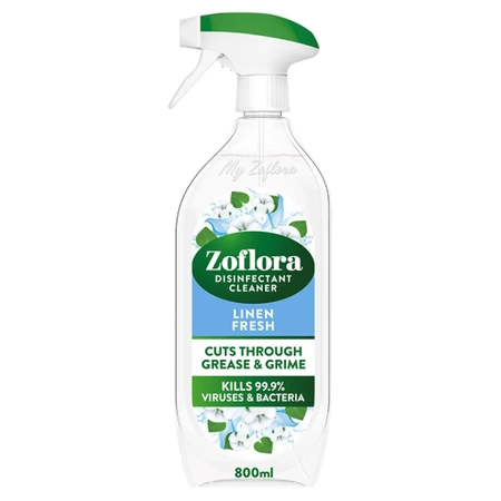 Zoflora Linen Fresh Uniwersalny Środek Dezynfekujący 800 ml