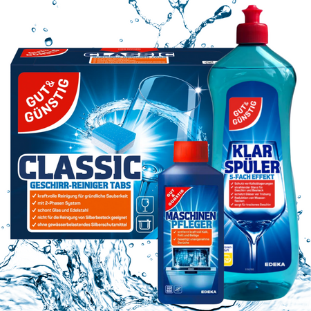 G&G Nabłyszczacz do zmywarki 1l x 2 sztuki