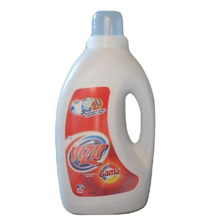 Vizir/Gama żel 20-40 prań 1,3l