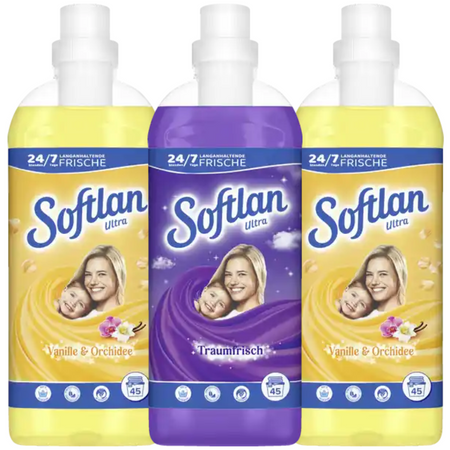 Softlan Windfrish 3 D Płyn do Płukania 45 prań