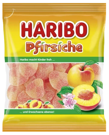 Haribo Pfirsiche Żelki 175 g