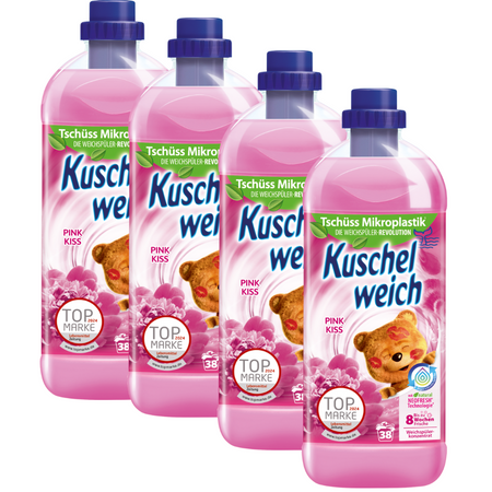 Kuschelweich Pink Kiss Płyn do Płukania 4x1 l