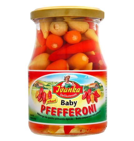 Ivanka Baby Pepperoni Ostra 340 g