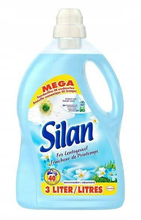 Silan Niebieski Świeży Płyn do Płukania XXL 3L