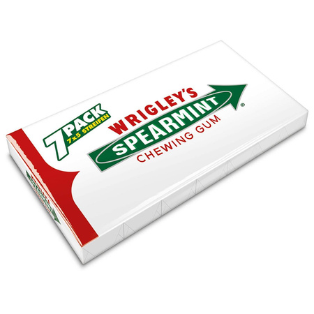 Wrigley's Spearmint  Guma mocna mięta 7 x 5 listków