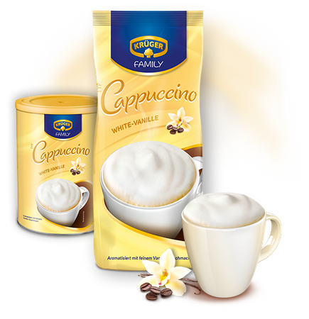 Kruger Cappuccino White-Vanilia 500 g
