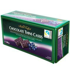 MaitreTruffout Talarki Czekoladowe z Kremem z Czarnej Porzeczki 200 g