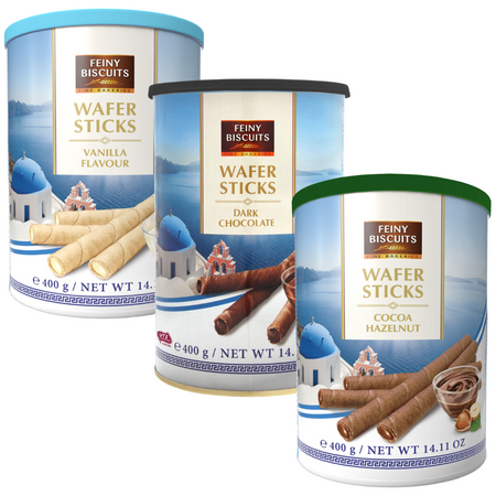 Feine Biscuits Rurki Waflowe Kakaowo-Orzechowe 400 g