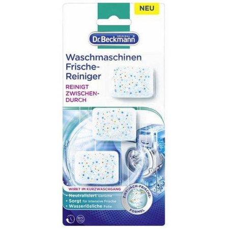 Dr. Beckmann Waschmaschinen Frische-Reiniger Środek Czyszczący do Pralek 3 szt.DE