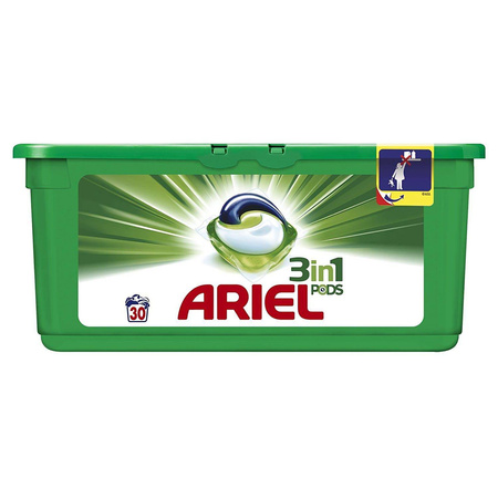 Ariel kapsułki 3 w 1 do białego 30 szt
