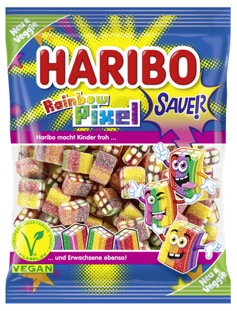 Haribo Rainbow Pixel Żelki 160 g
