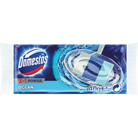 Domestos 3 in 1 Power Ocean Kostka WC 40 g